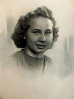 Foto van Helena Catharina Gesina (Leny) Knispel geboren op 19 december 1922 te Amsterdam